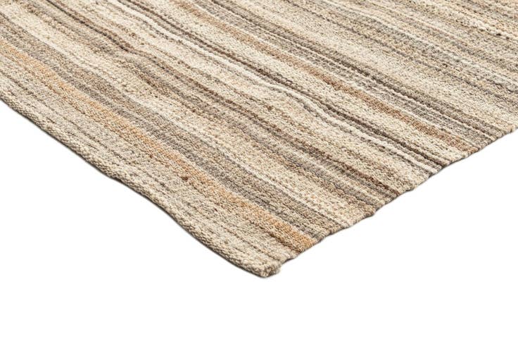 Detail image of 8' x 9' 11 Hand Knotted Marok Kilim Rug