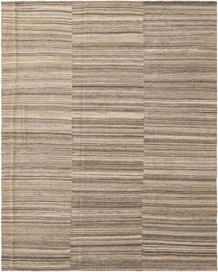 8' x 9' 11 Hand Knotted Marok Kilim Rug