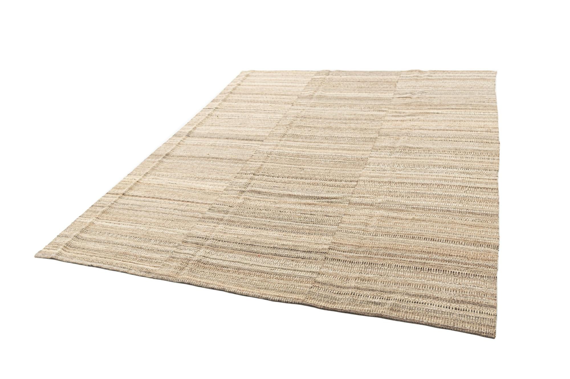 7' 10 x 9' 11 Hand Knotted Marok Kilim Rug