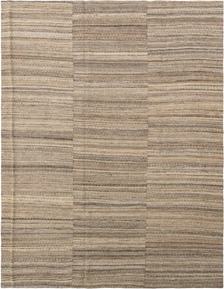 Detail image of 7' 10 x 9' 11 Hand Knotted Marok Kilim Rug