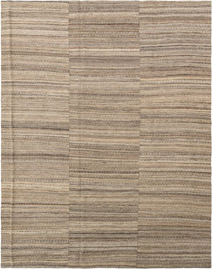 Detail image of 7' 10 x 9' 11 Hand Knotted Marok Kilim Rug