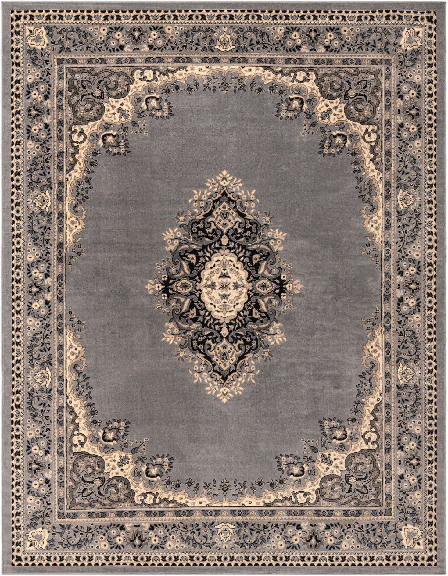 10' x 13' Mashad Design Rug