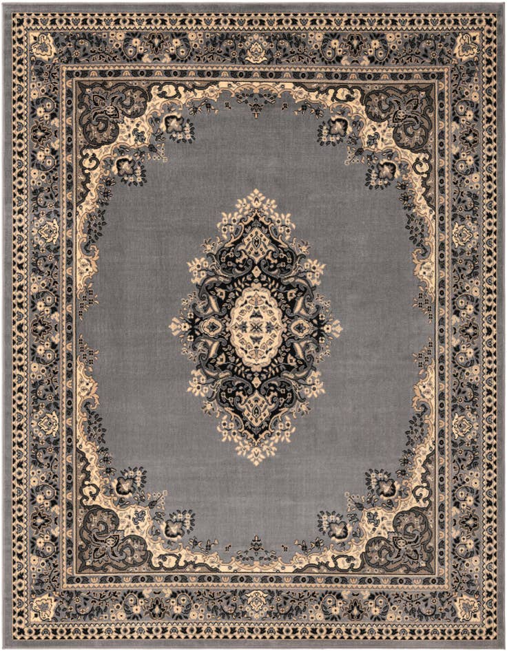 Detail image of 7' 10 x 10' Mashad Design Rug