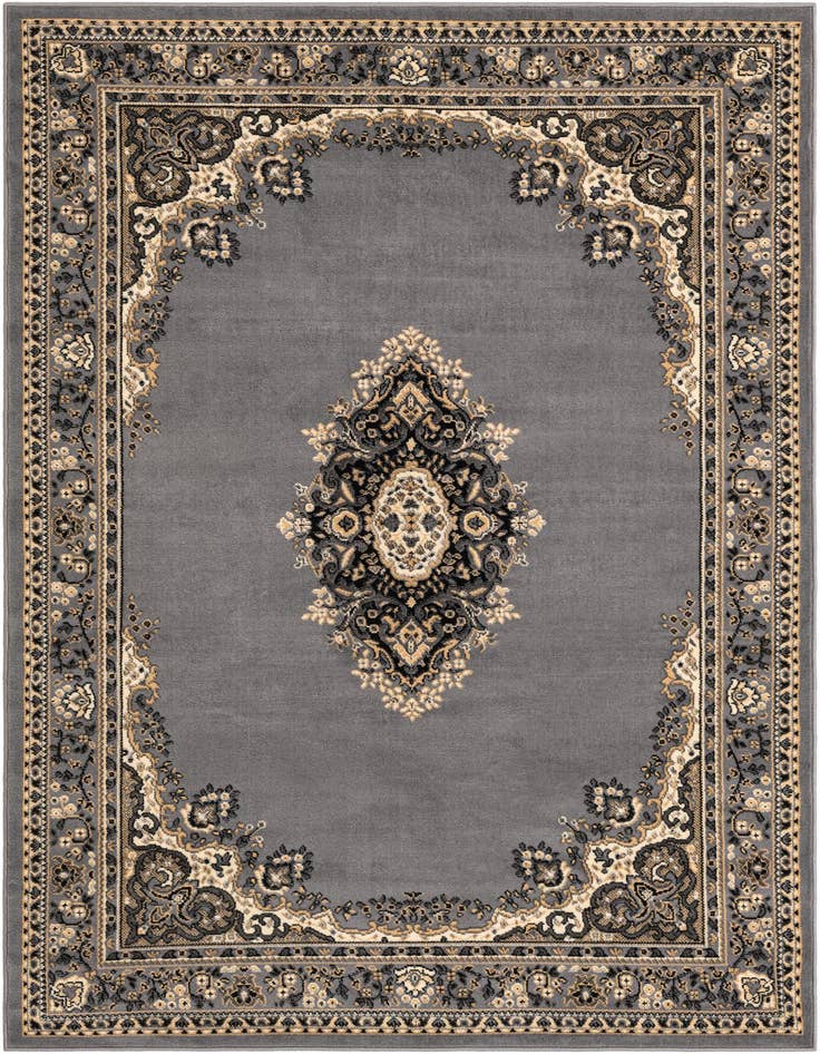 Detail image of 5' 3 x 8' Mashad Design Rug