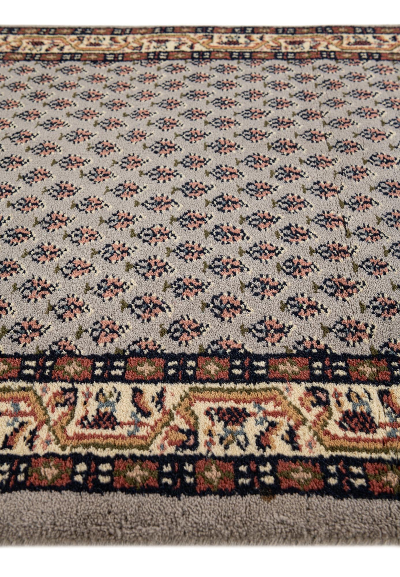 3' x 5' 4 Hand Knotted Mir Wool Rug