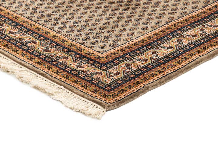 4' x 5' 10 Hand Knotted Mir Wool Rug