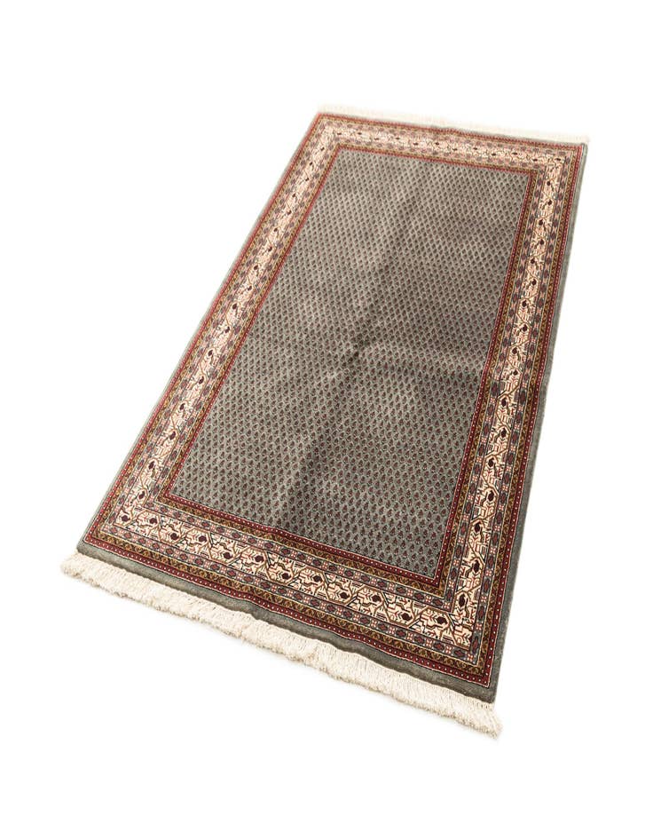 Detail image of 4' 7 x 6' 9 Hand Knotted Mir Oriental Wool Rug