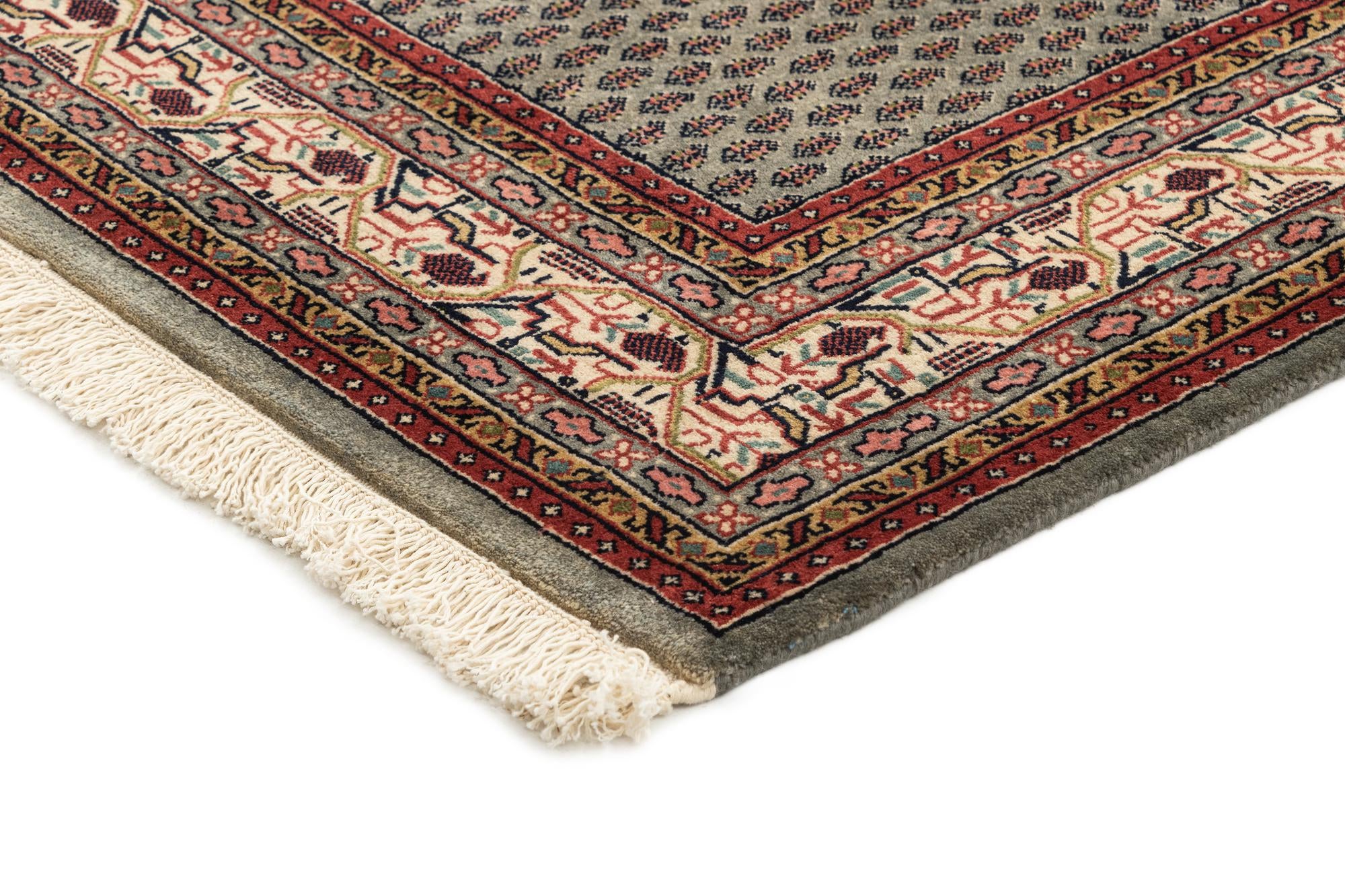 4' 7 x 6' 8 Hand Knotted Mir Oriental Wool Rug