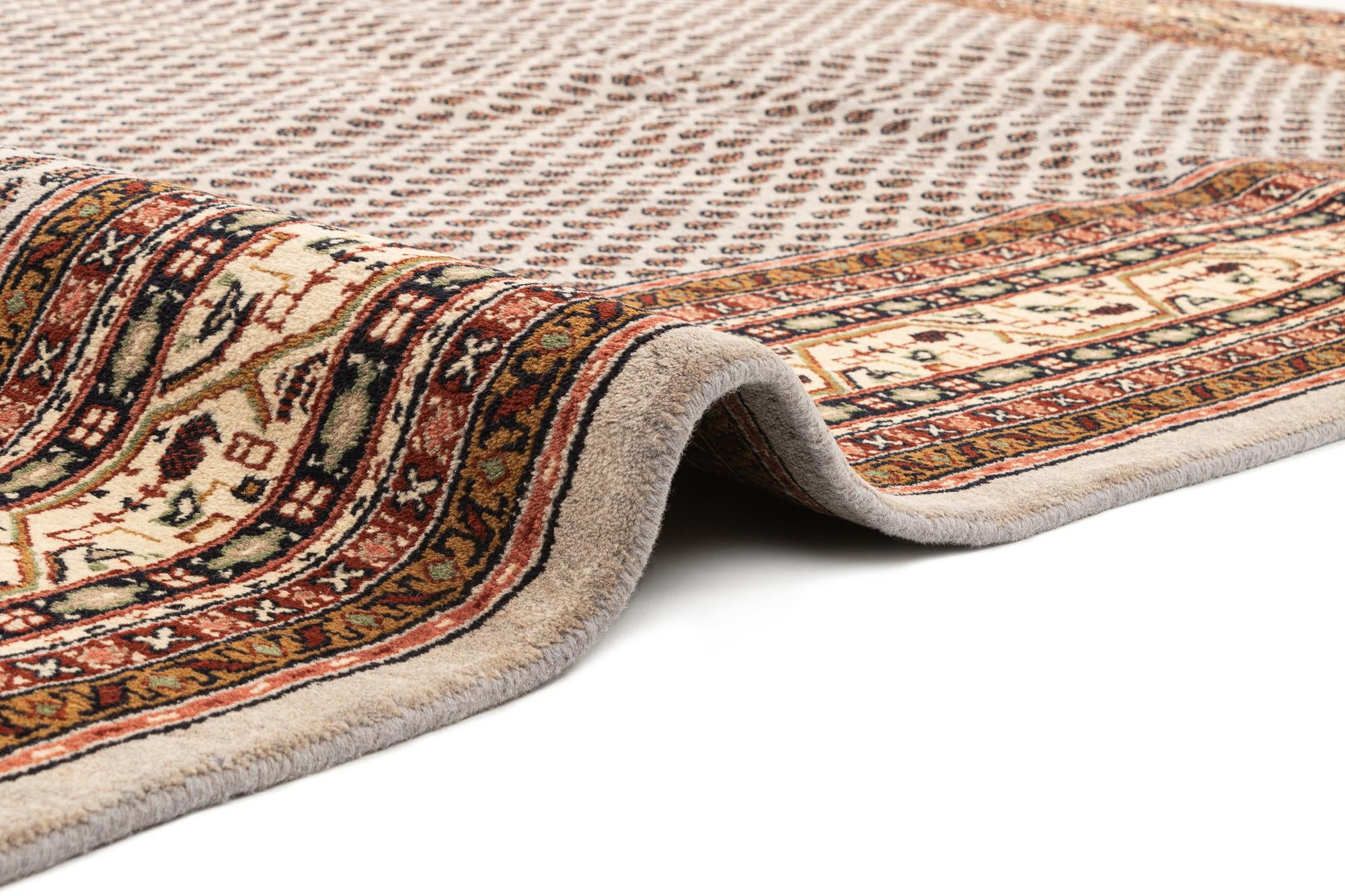 8' 5 x 11' 8 Hand Knotted Mir Wool Rug
