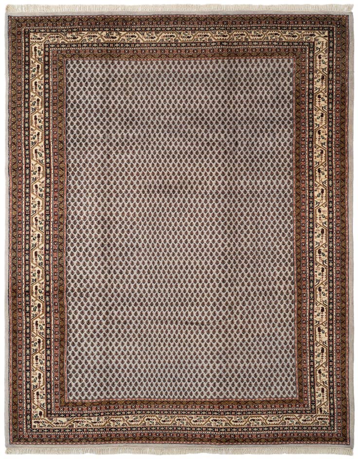 Detail image of 8' 5 x 11' 8 Hand Knotted Mir Wool Rug