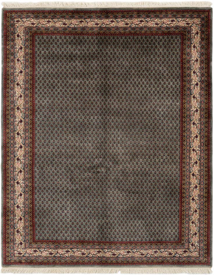 Detail image of 4' 7 x 6' 7 Hand Knotted Mir Oriental Wool Rug