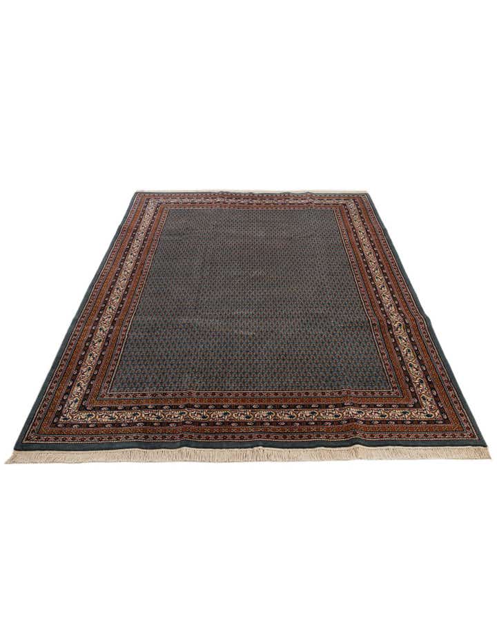 6' 8 x 9' 7 Hand Knotted Mir Wool Rug