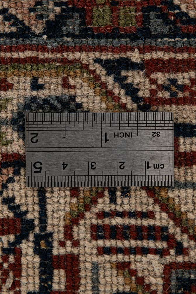 6' 8 x 9' 7 Hand Knotted Mir Wool Rug