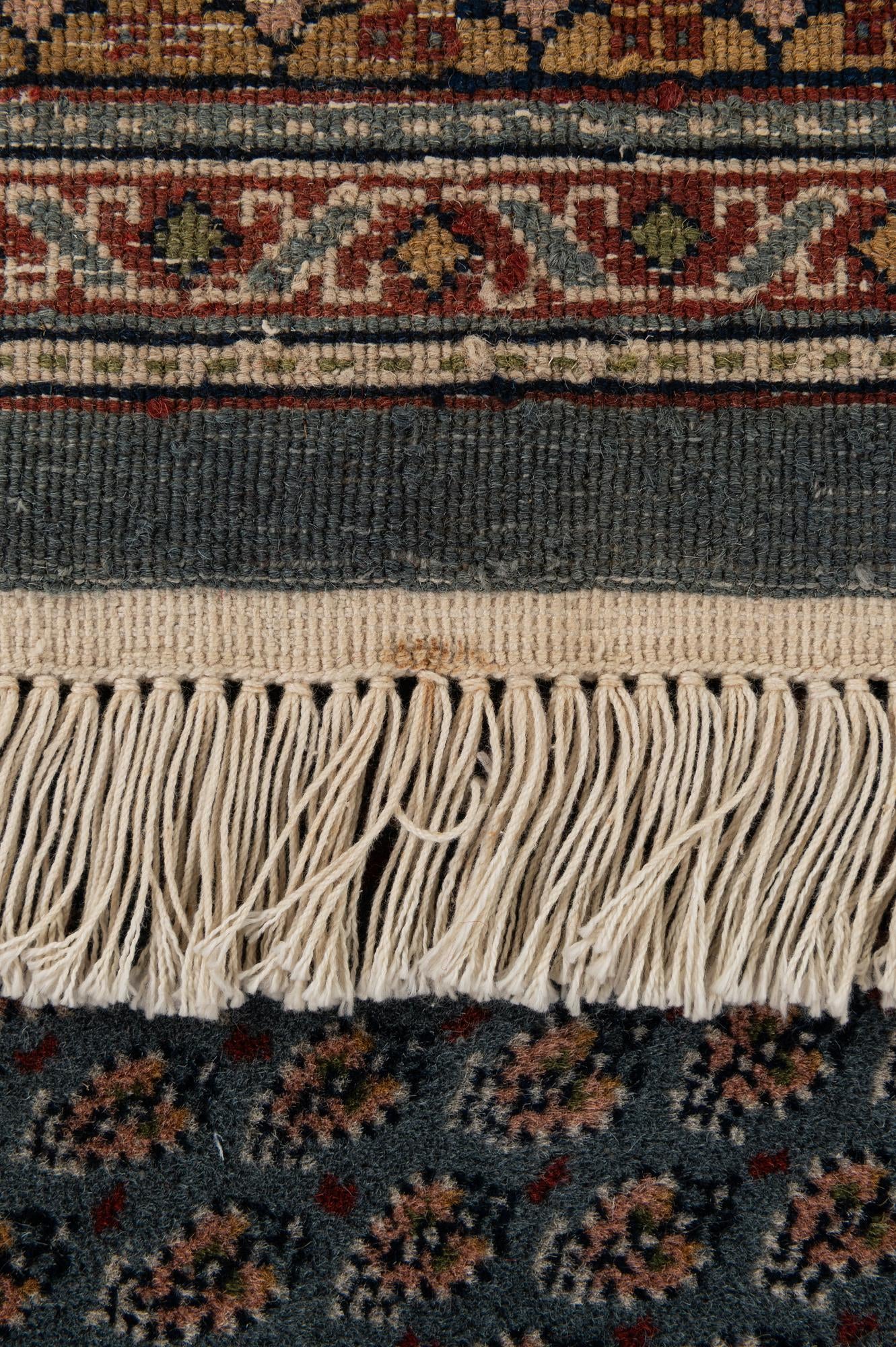 6' 8 x 9' 7 Hand Knotted Mir Wool Rug