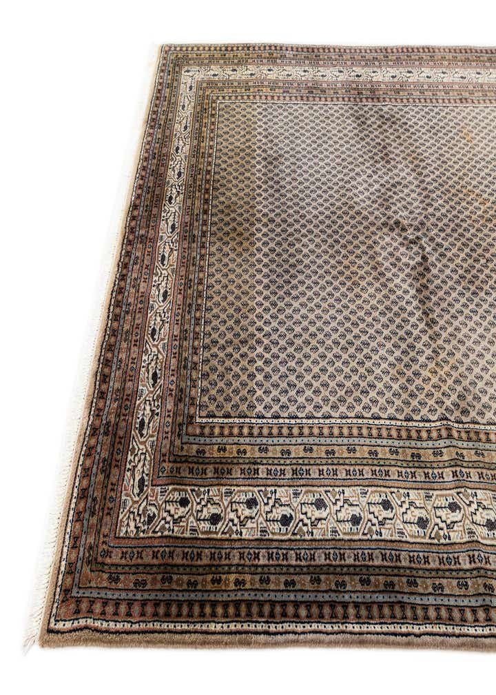 5' 9 x 7' 8 Hand Knotted Mir Wool Rug