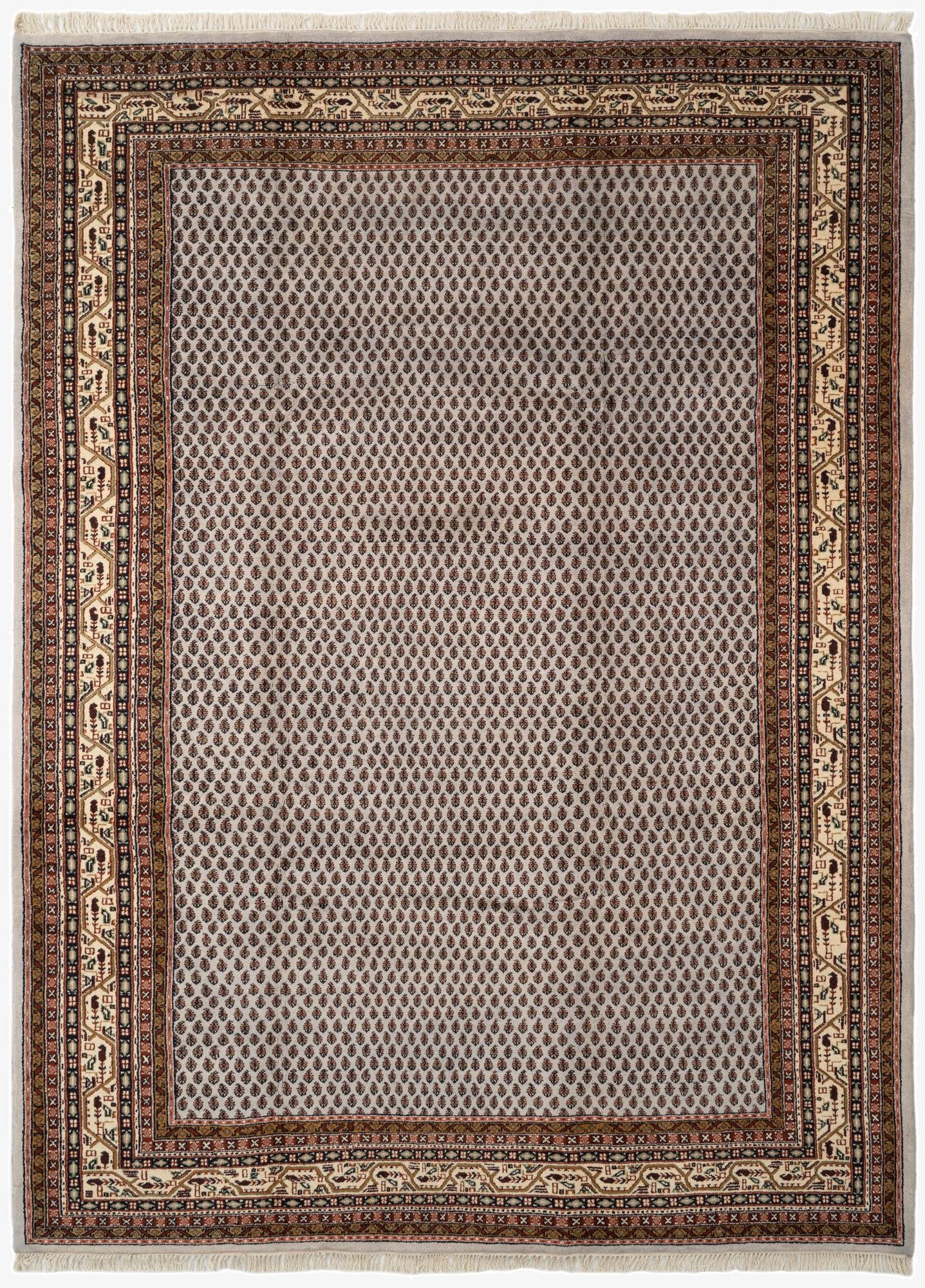 8' 5 x 11' 8  Hand Knotted Mir Wool Rug