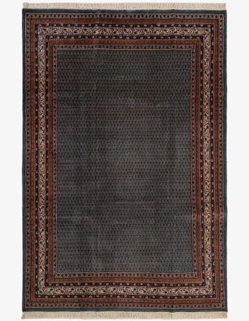 6' 8 x 9' 7 Hand Knotted Mir Wool Rug