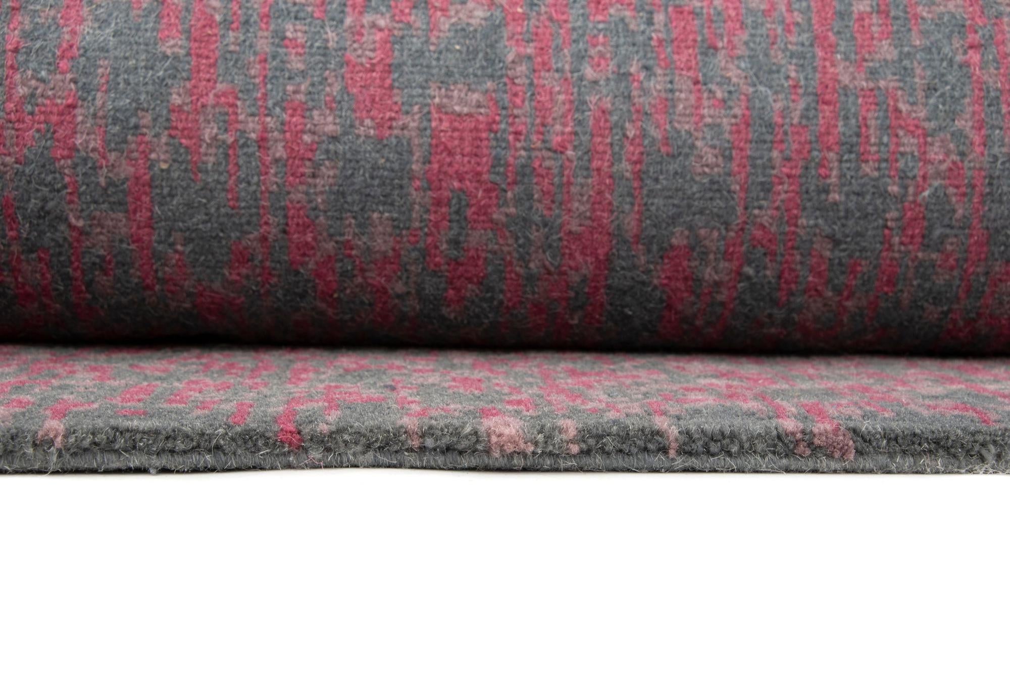 7' 8 x 10' Modern Manshu Wool Rug