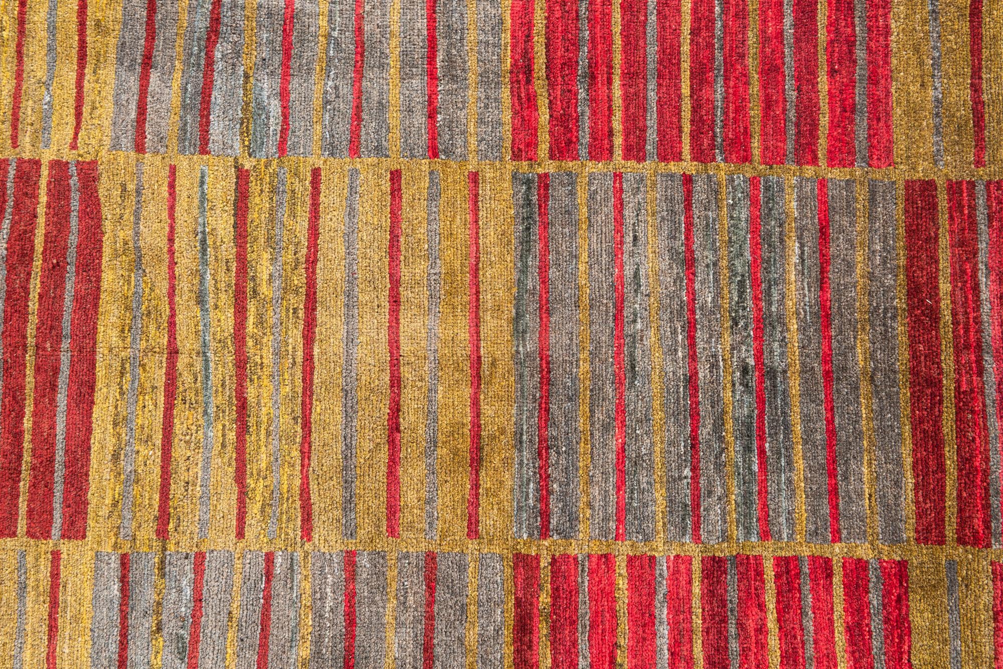 6' 8 x 10' 1 Hand Knotted Modern Ziegler Rug