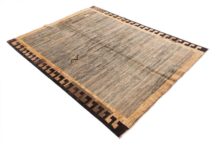 Detail image of 5' x 6' 5 Hand Knotted Modern Ziegler Rug