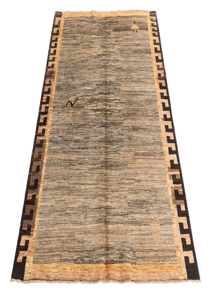 5' x 6' 5 Hand Knotted Modern Ziegler Rug