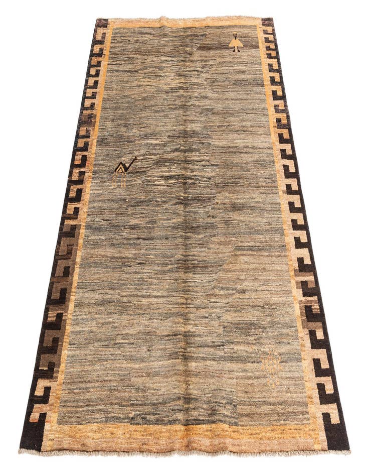Detail image of 5' x 6' 5 Hand Knotted Modern Ziegler Rug