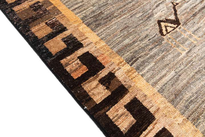 5' x 6' 5 Hand Knotted Modern Ziegler Rug