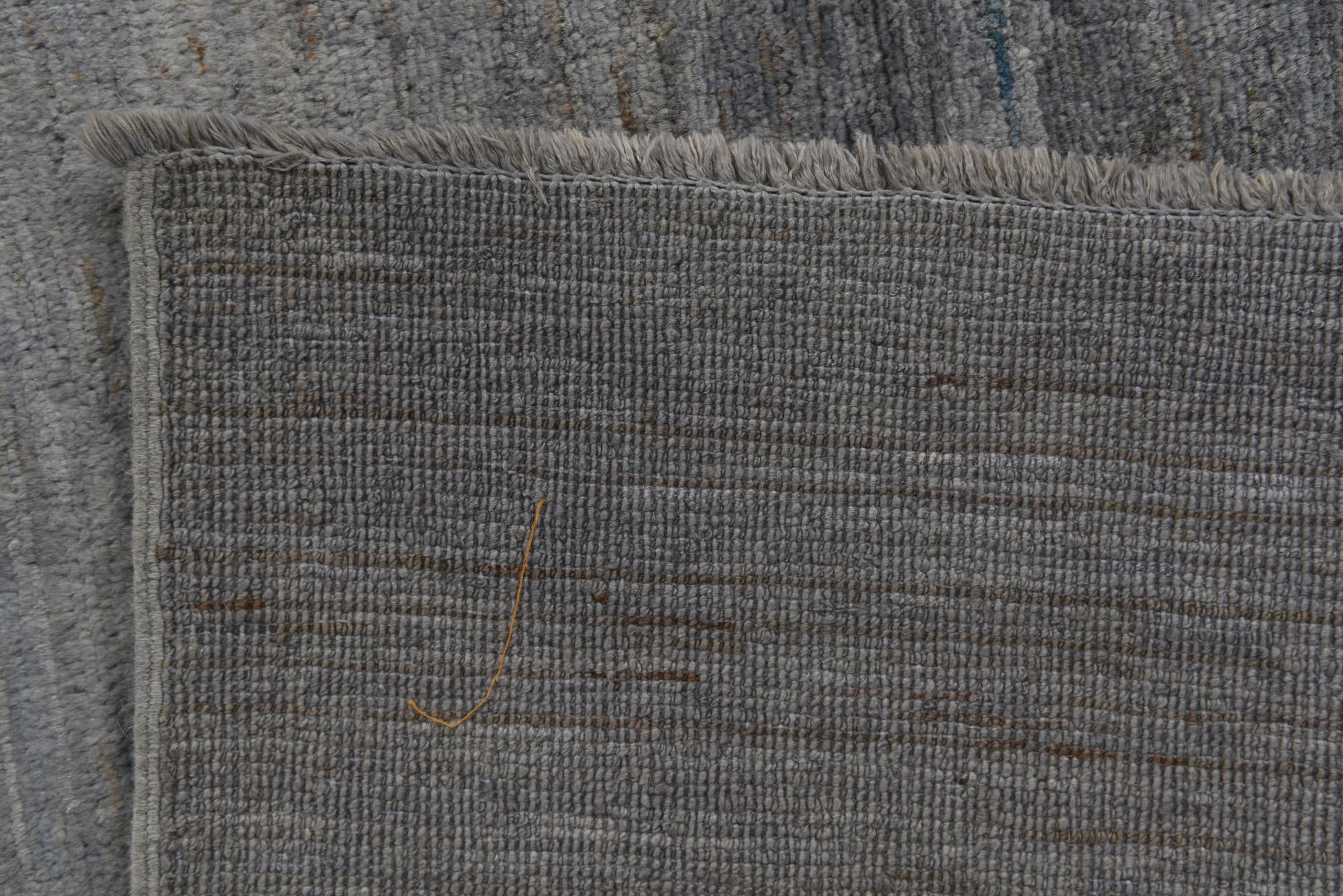 8' 7 x 11' 5 Hand Knotted Modern Ziegler Rug