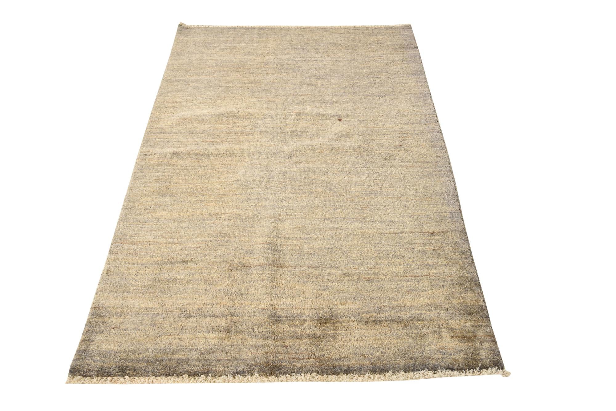 3' 1 x 5' 2 Hand Knotted Modern Ziegler Rug