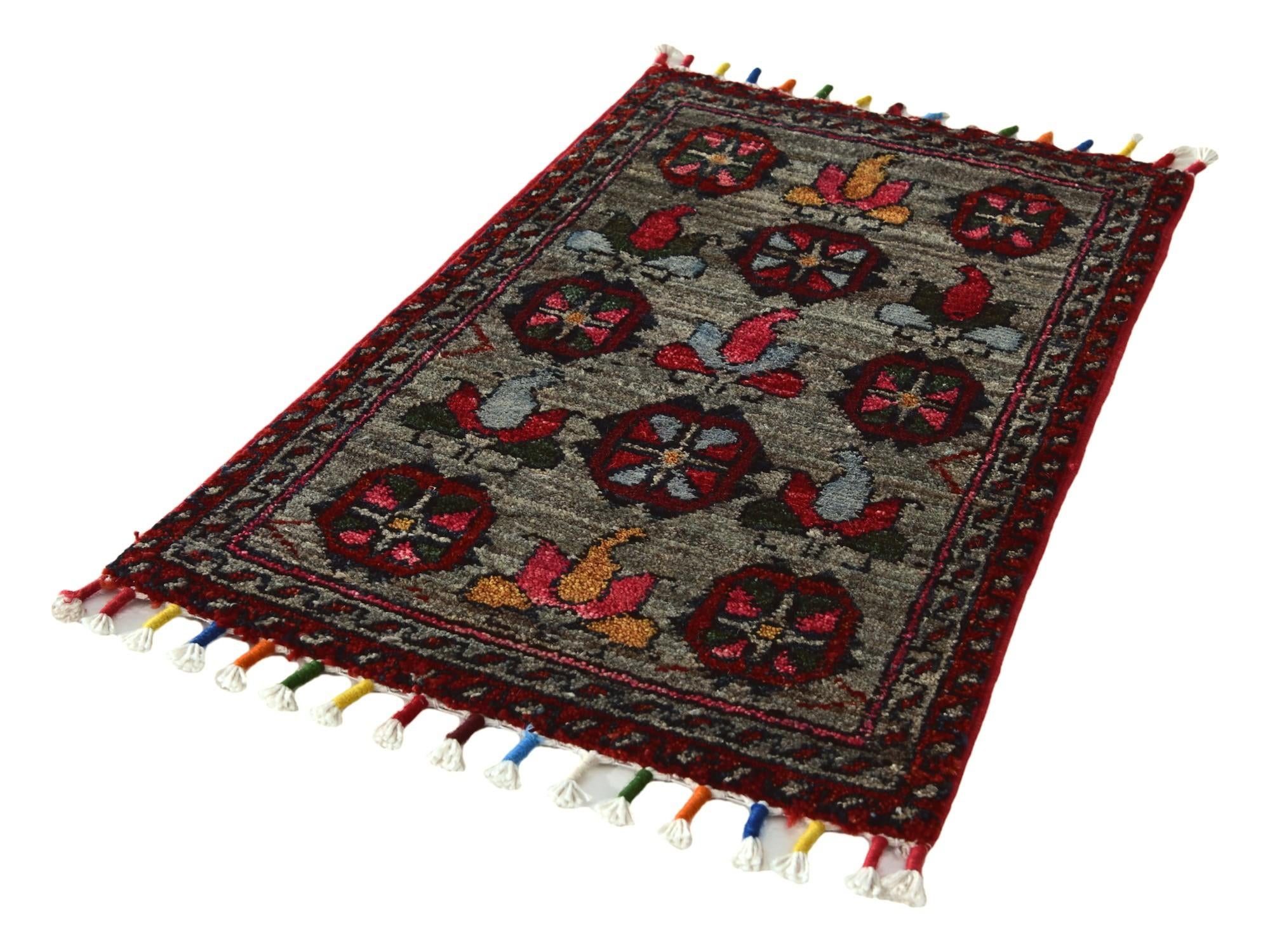 1' 3 x 2' 1 Hand Knotted Modern Ziegler Rug