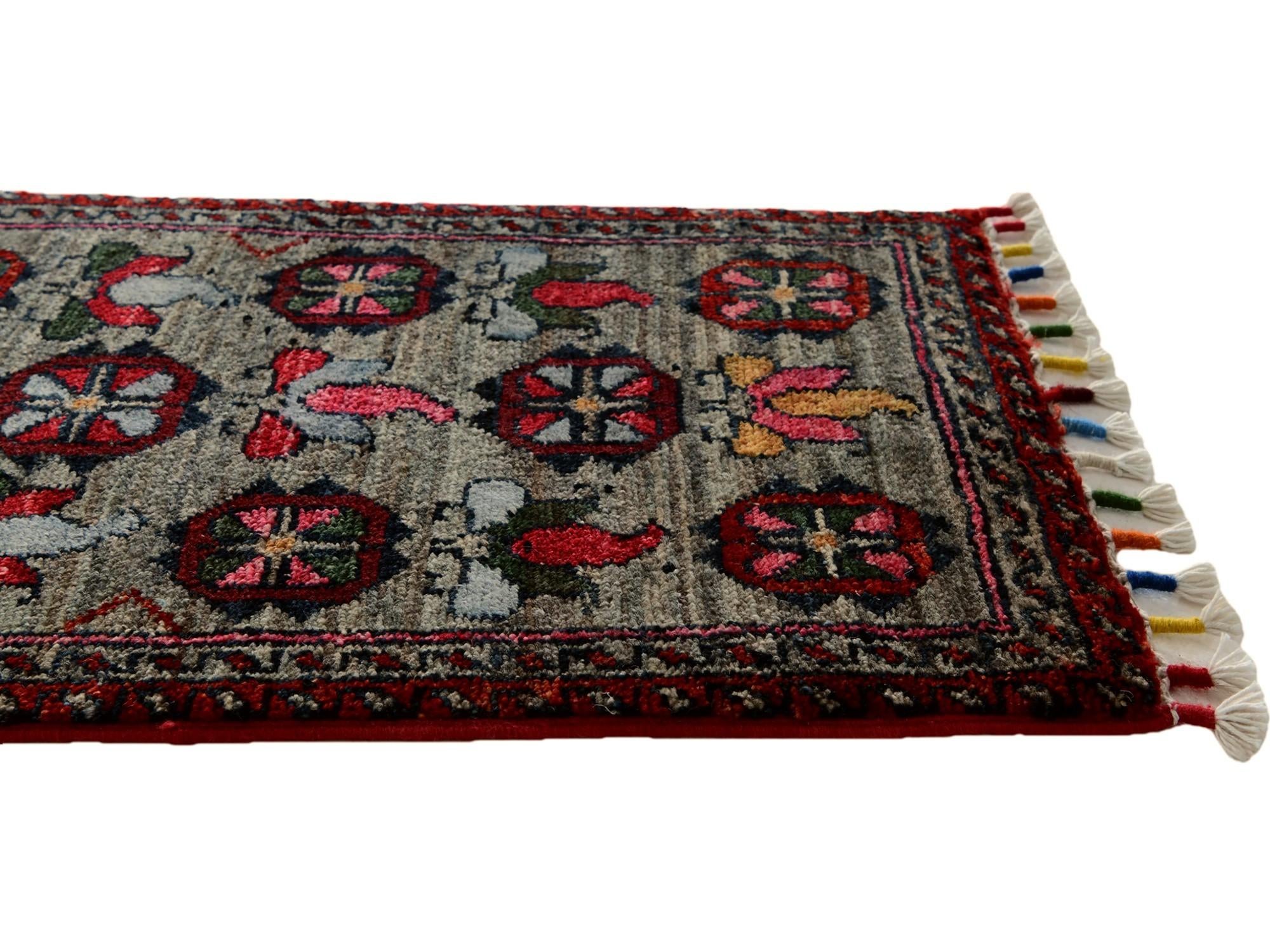 1' 3 x 2' 1 Hand Knotted Modern Ziegler Rug