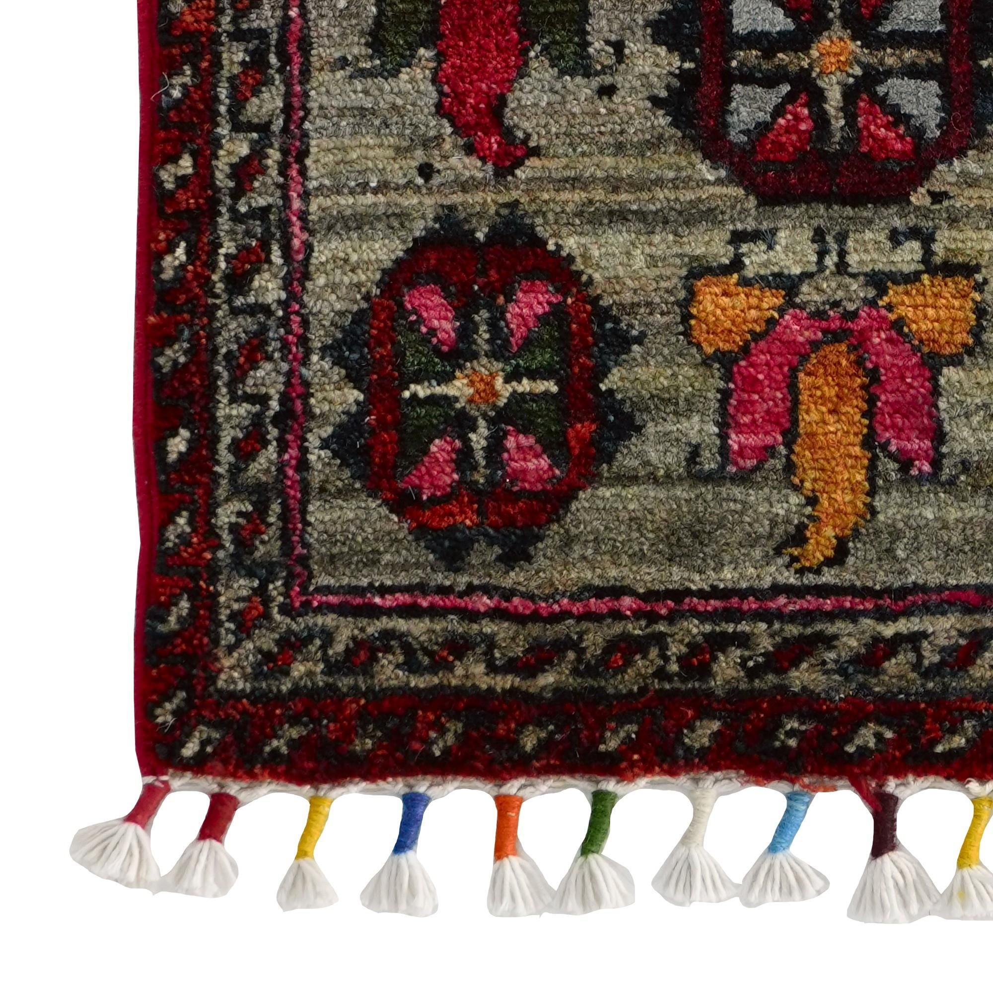 1' 3 x 2' 1 Hand Knotted Modern Ziegler Rug