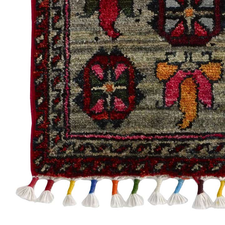 1' 3 x 2' 1 Hand Knotted Modern Ziegler Rug