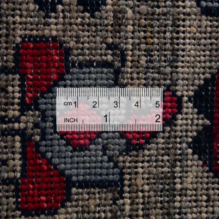 1' 3 x 2' 1 Hand Knotted Modern Ziegler Rug