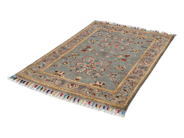 Detail image of 2' x 2' 11 Hand Knotted Modern Ziegler Rug