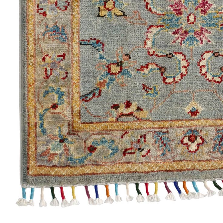 Detail image of 2' x 2' 11 Hand Knotted Modern Ziegler Rug