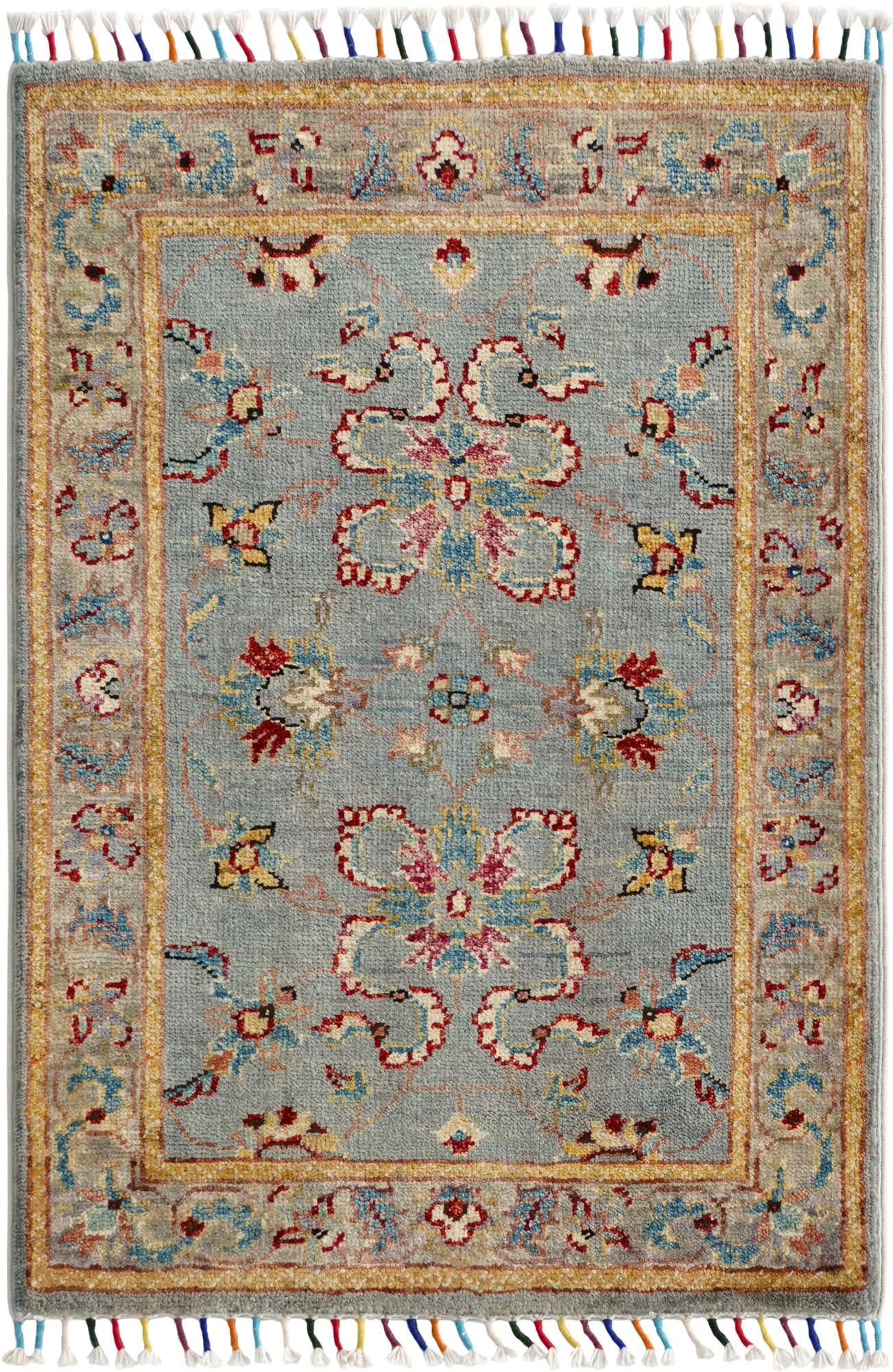 2' x 2' 11 Hand Knotted Modern Ziegler Rug