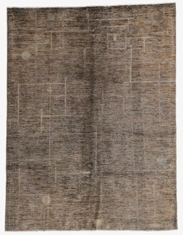 5' x 6' 7 Hand Knotted Modern Ziegler Rug