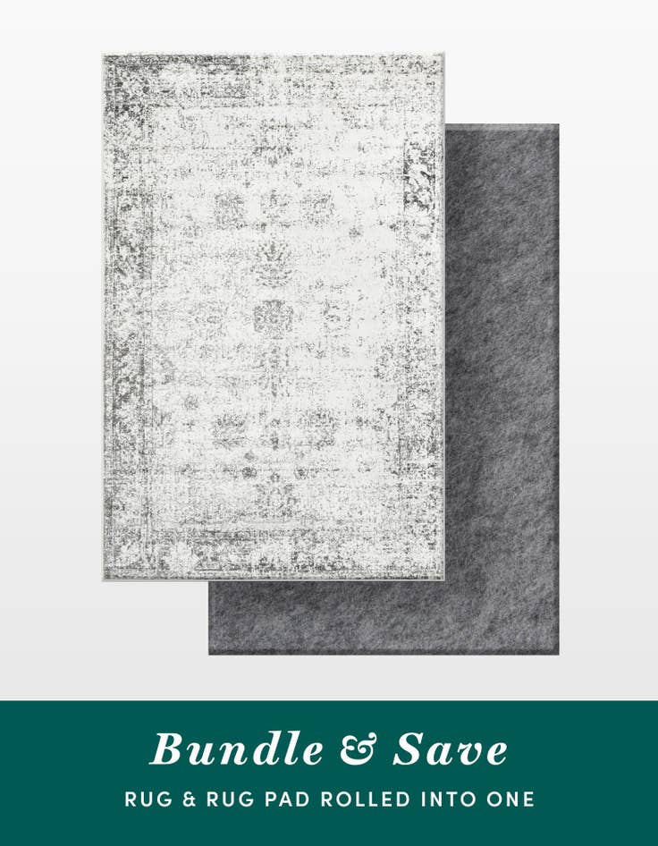 Detail image of 6' x 9' Monte Carlo Rug With Pad Bundle