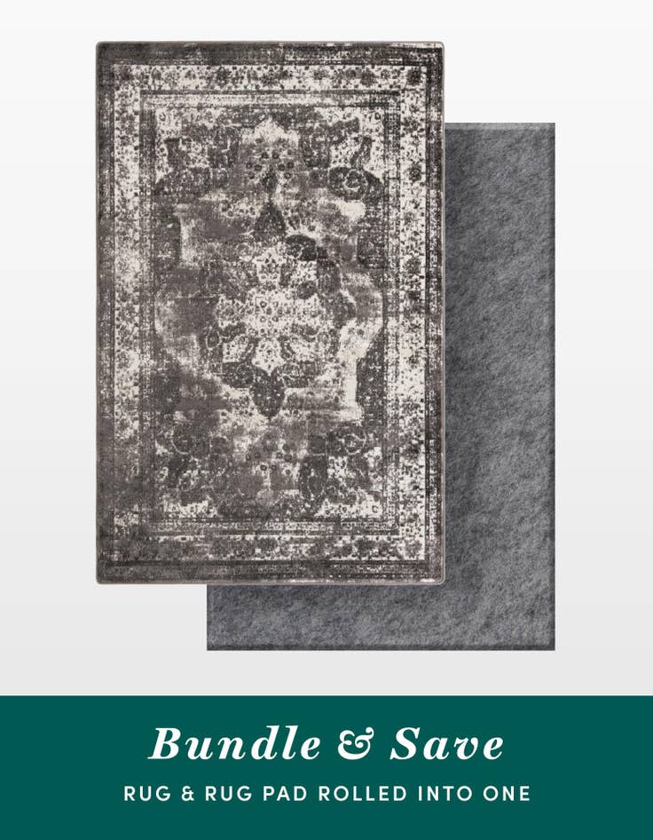 Detail image of 6' x 9' Monte Carlo Rug With Pad Bundle