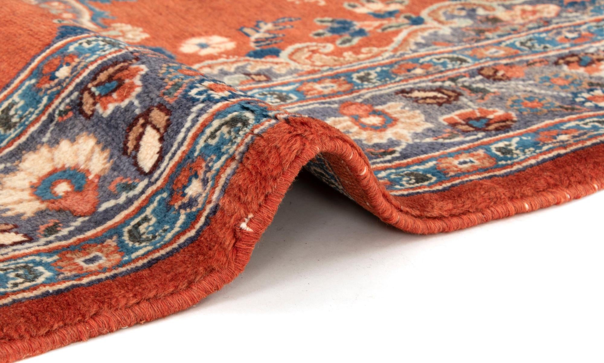 4' 2 x 6' 5 Hand Knotted Mood Persian Wool Rug