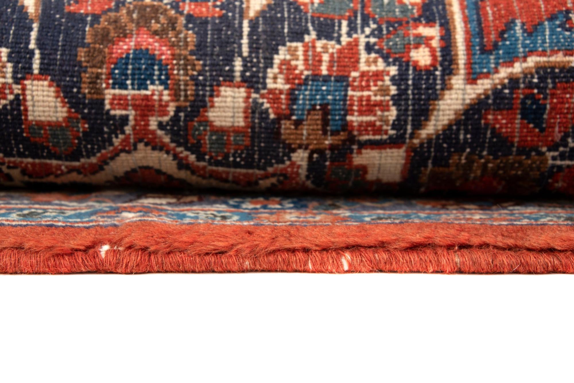 4' 2 x 6' 5 Hand Knotted Mood Persian Wool Rug
