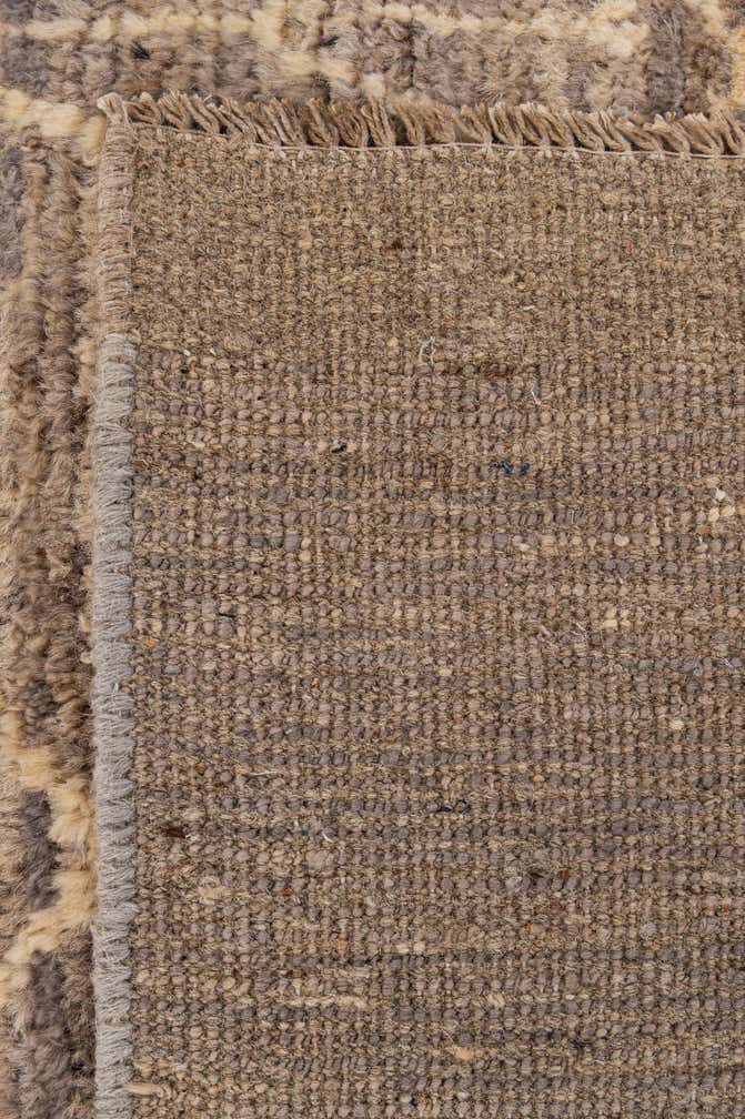 4' 8 x 6' 2 Hand Knotted Moroccan Wool Rug