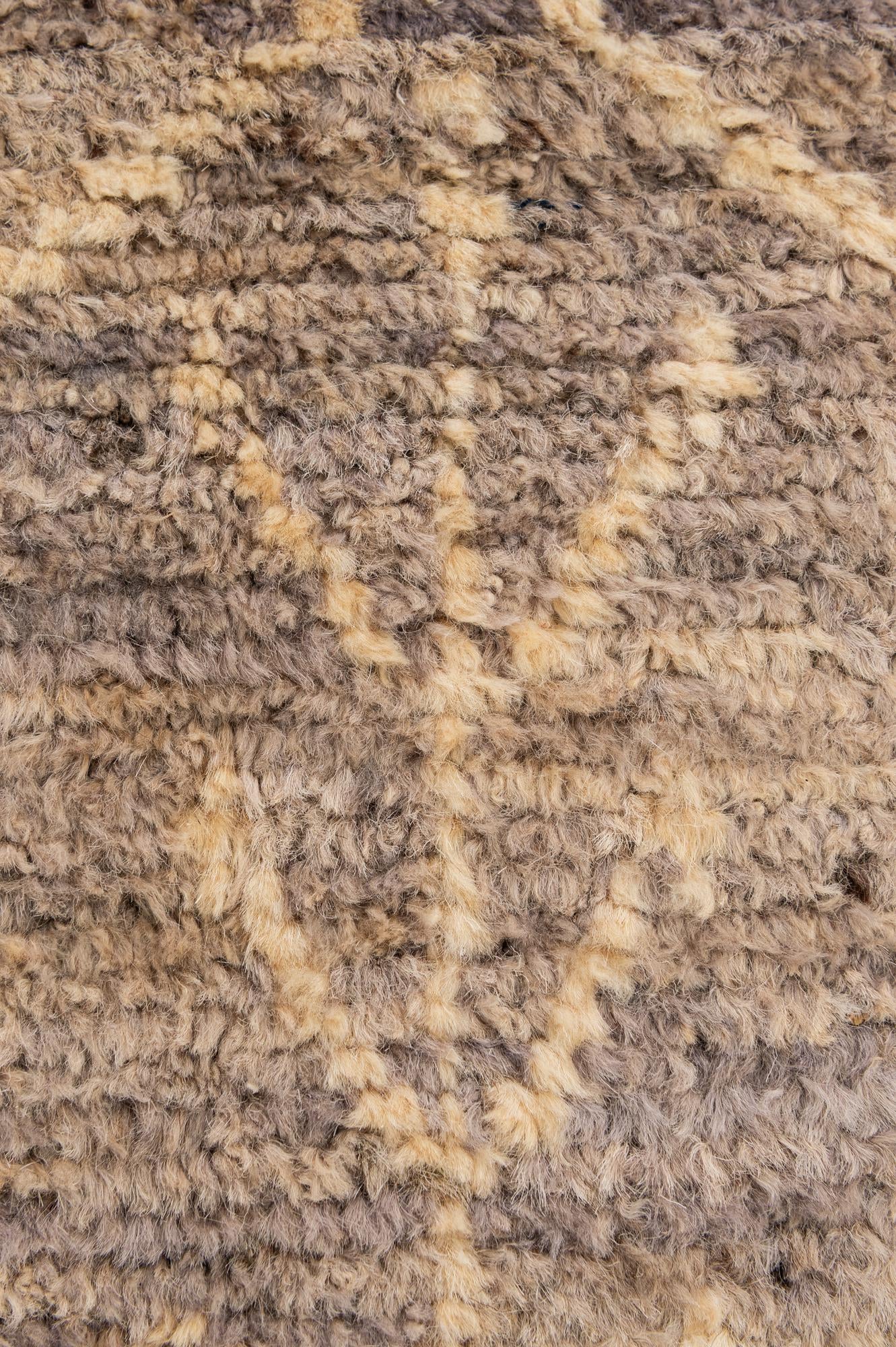 4' 8 x 6' 2 Hand Knotted Moroccan Wool Rug