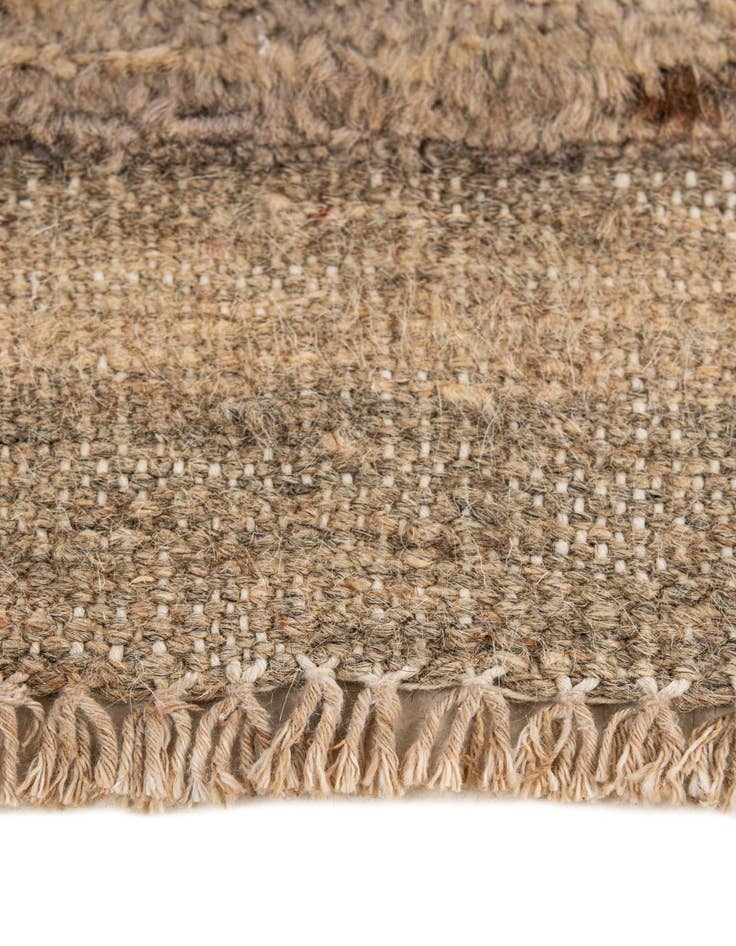 Detail image of 4' 8 x 6' 2  Hand Knotted Moroccan Wool Rug