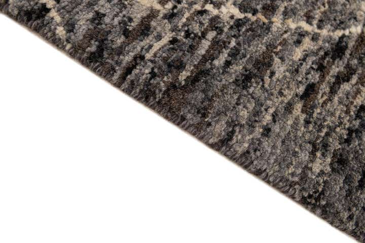 4' 7 x 6' 5 Hand Knotted Moroccan Wool Rug