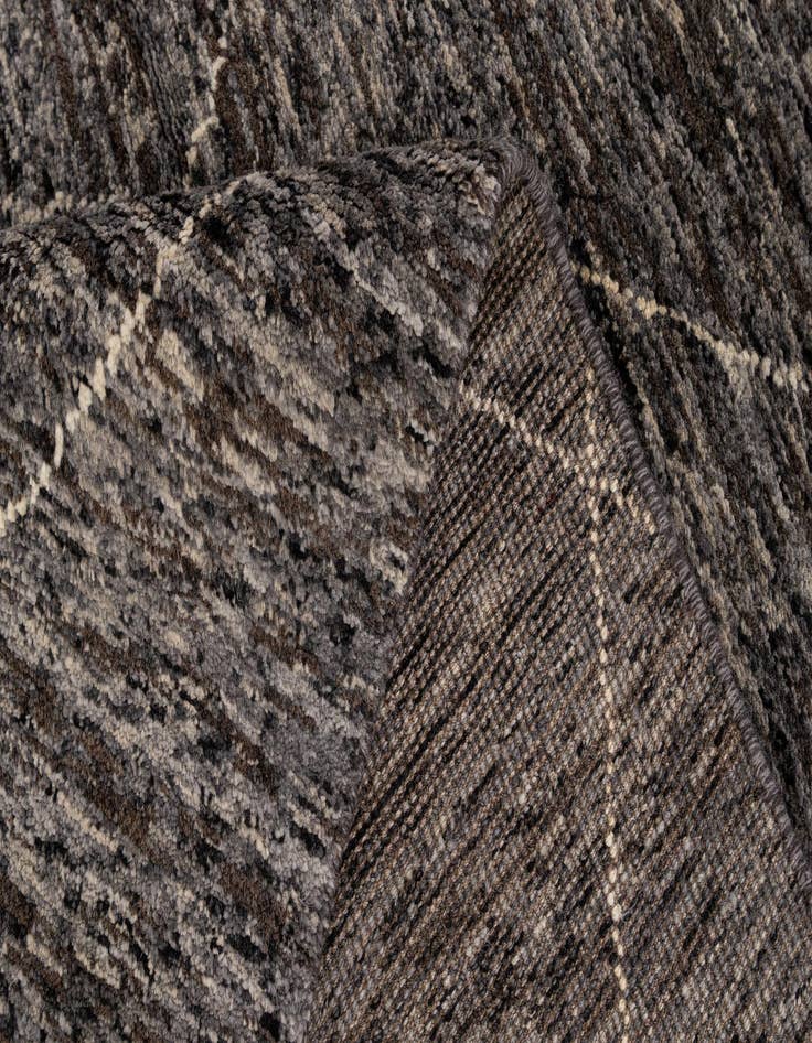 Detail image of 4' 7 x 6' 5  Hand Knotted Moroccan Wool Rug