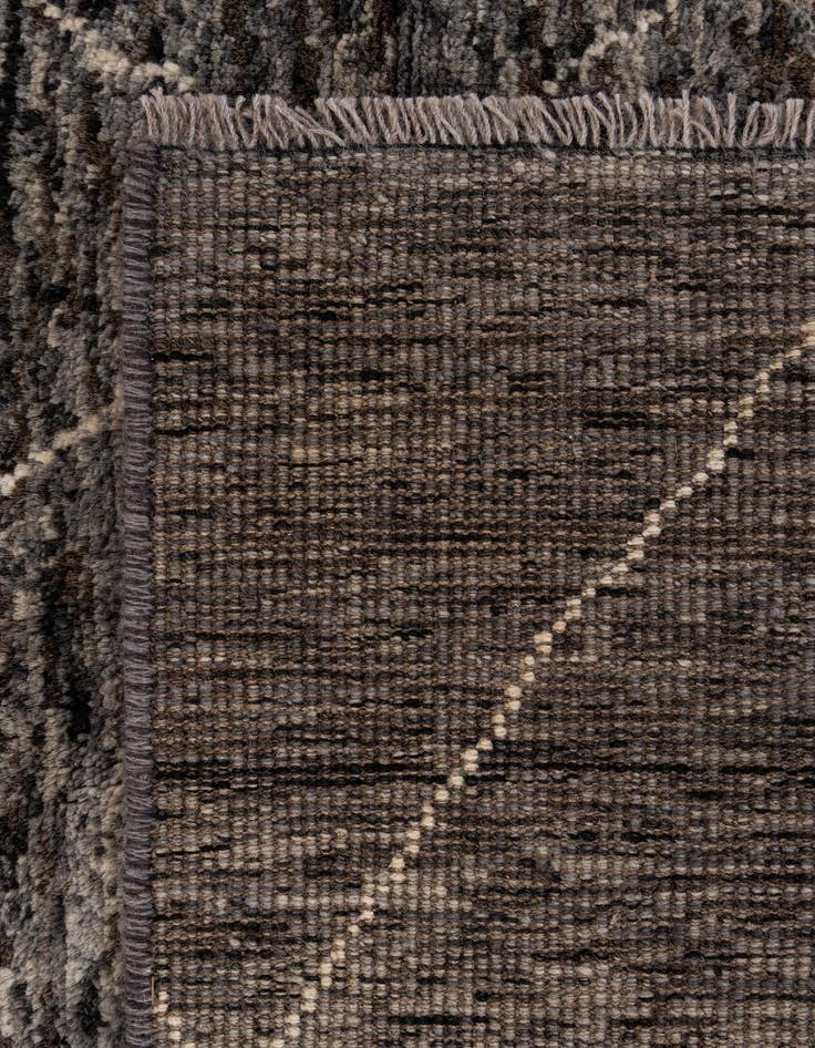 Detail image of 4' 7 x 6' 5  Hand Knotted Moroccan Wool Rug