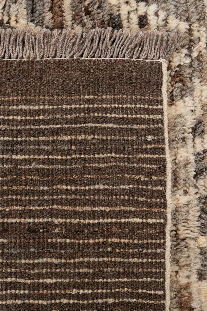 5' 5 x 8' Hand Knotted Moroccan Wool Rug