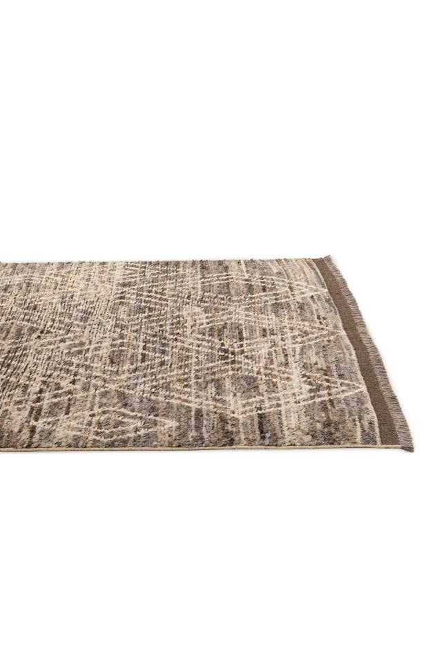 Detail image of 5' 5 x 8' Hand Knotted Moroccan Wool Rug